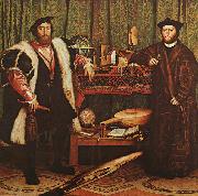 Hans Holbein The Ambassadors USA oil painting artist